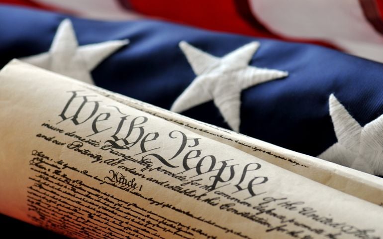We The People from the American Constitution