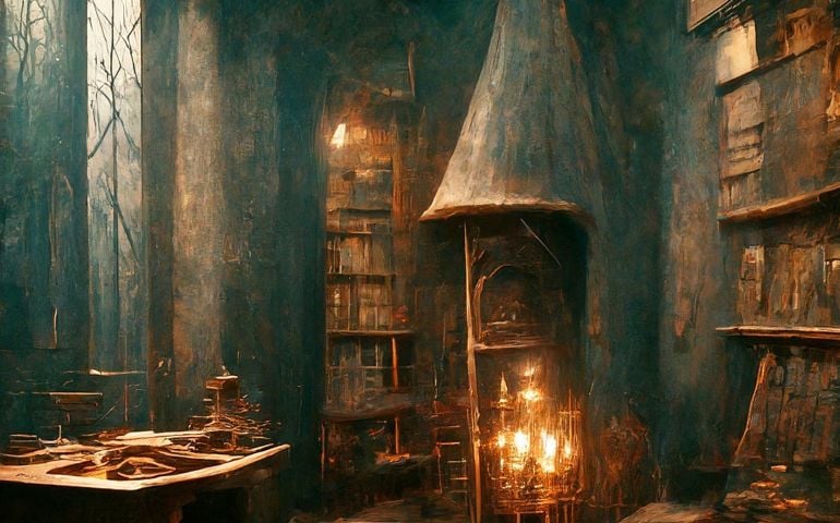 A hidden room at Hogwarts