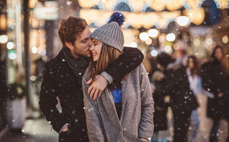 Holidays are better with him