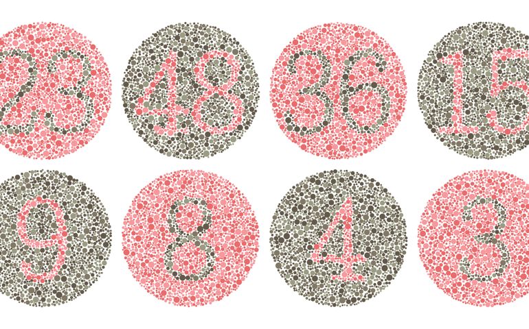 Protanopia Red Color Blindness Daltonism Ishihara Test Number