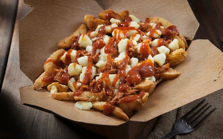BBQ Pulled Pork Poutine