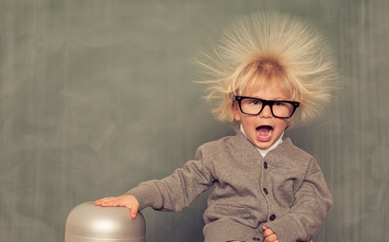 A young, intelligent nerd explores the depths of electricity.