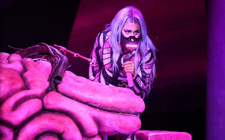 UNSPECIFIED - AUGUST 2020: Lady Gaga performs during the 2020 MTV Video Music Awards, broadcast on Sunday, August 30th 2020.