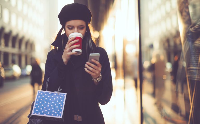 Winter shopping season