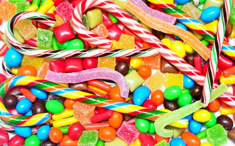 colorful sweets
