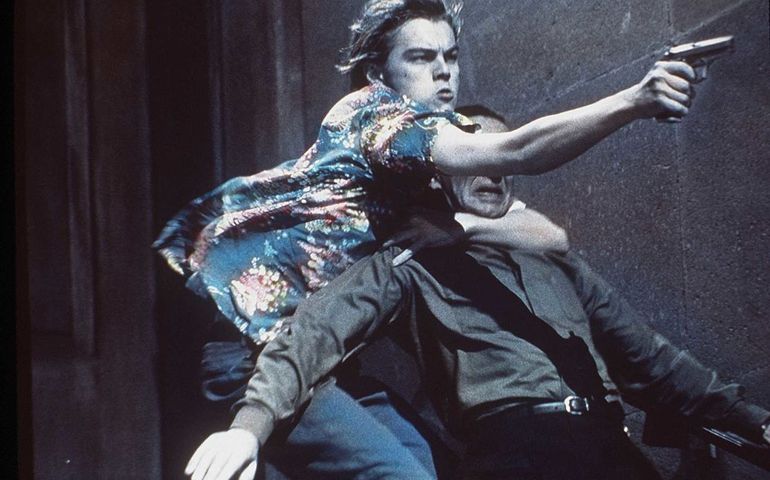 1996 Leonardo Dicapro Is Romeo In The Movie Adaptation Of William Shakespeare's "Romeo And Juliet". (