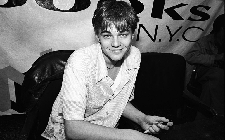 Actor Leonardo DiCaprio poses for a photo in 1995 in New York City, New York. (