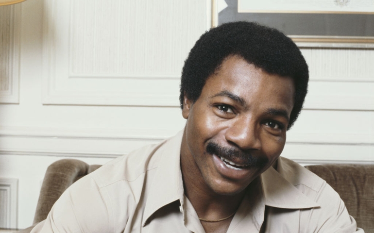 American actor and former professional football player Carl Weathers posed in June 1979. (