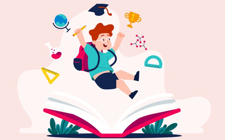 kids go to school
