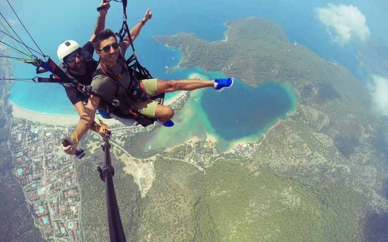 Paragliding on Oludeniz Fethiye