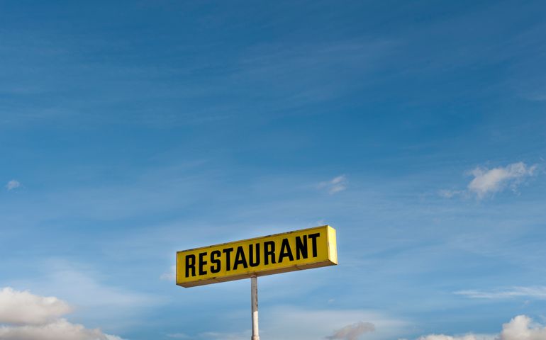 Generic Restaurant sign.