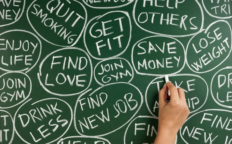new year's resolutions