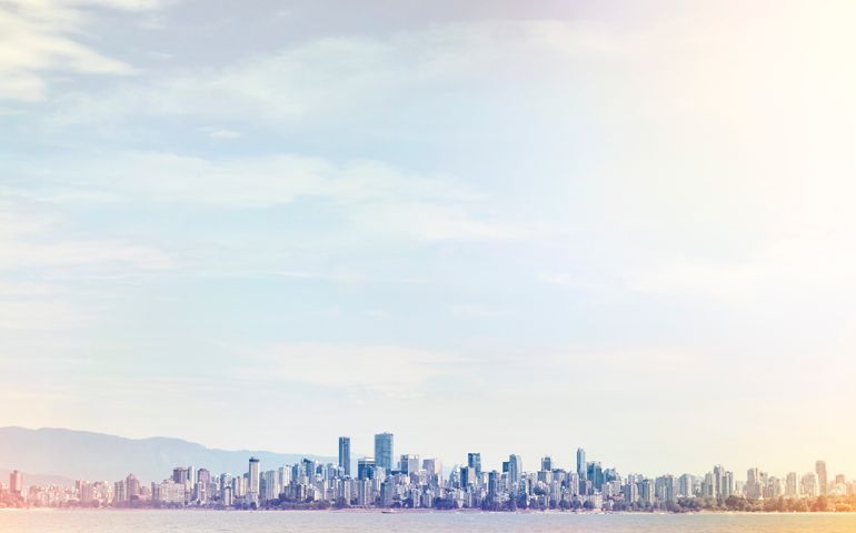 Vancouver City from a distance