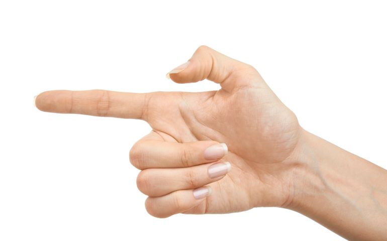 hand sign gun