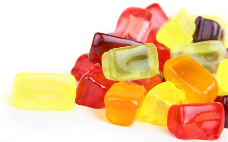 Traditional fruit flavoured candy.