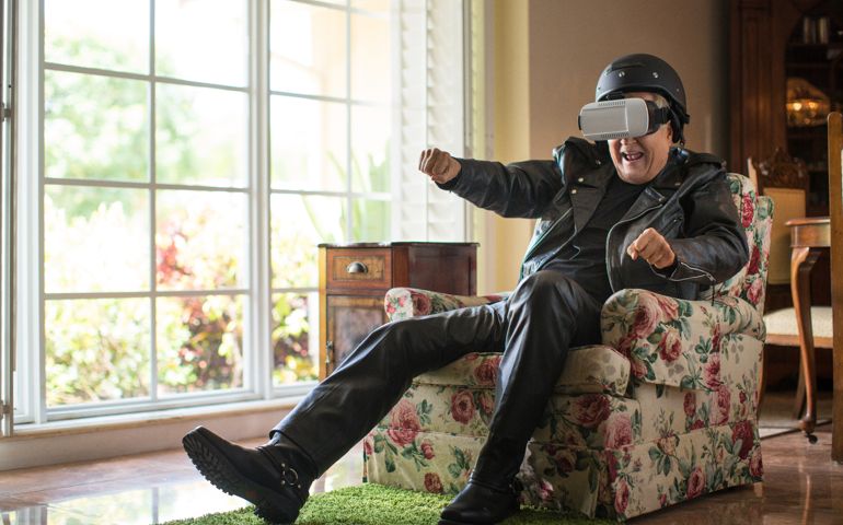 Born to ride in the living room
