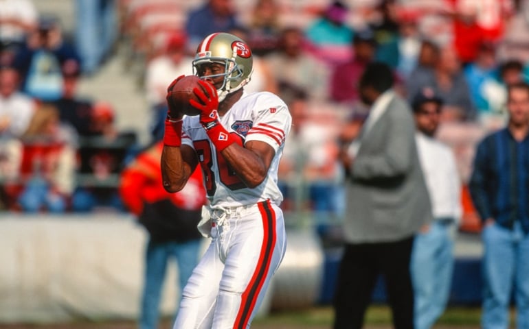 San Diego - Dec 1994: San Francisco 49ers 38 vs San Diego Chargers 15 at Jack Murphy Stadium in San Diego, California.