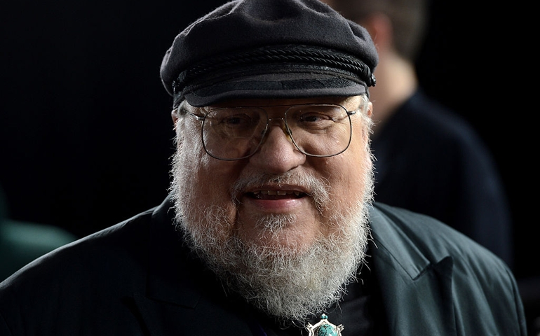 HOLLYWOOD, CA - MARCH 18: Co-Executive Producer George R.R. Martin arrives at the premiere of HBO's "Game Of Thrones" Season 3 at TCL Chinese Theatre on March 18, 2013 in Hollywood, California.