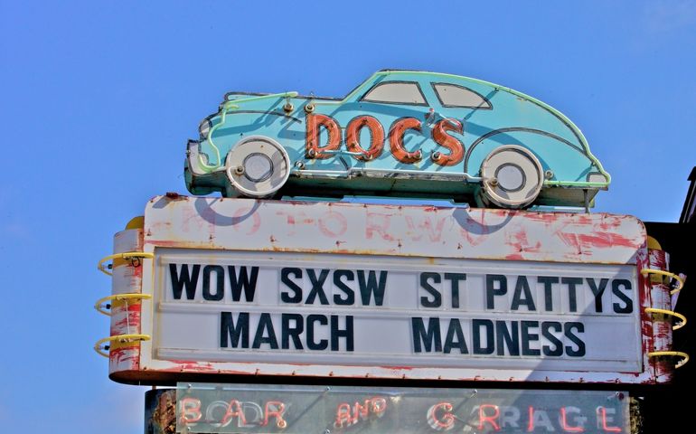 SXSW Interactive Conference in Austin. South Congress Ave
