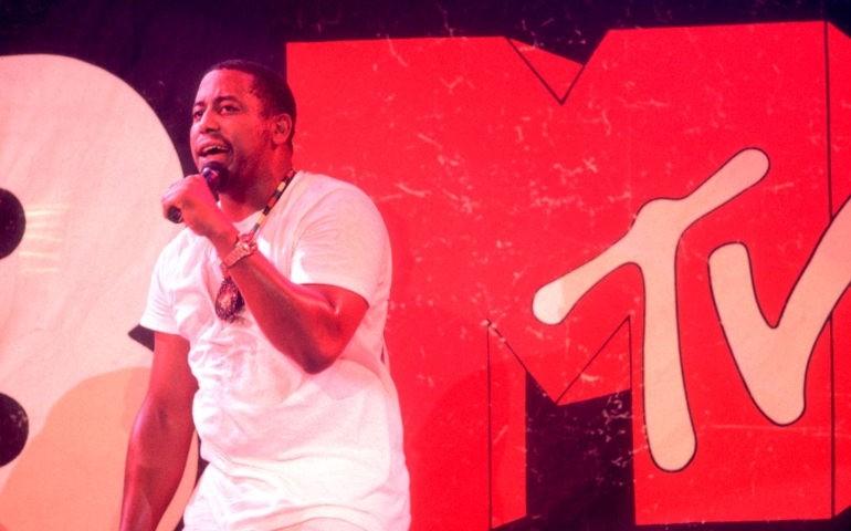 Singer Tone Loc performs on MTV's show 'Club MTV', Rosemont, Illinois, July 8, 1989. (