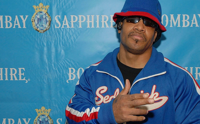 NEW YORK - JANUARY 11: Recording artist Melle Mel attends Sa-Ra Creative Partners' Showcase at Canal Room January 11, 2006 in New York City.