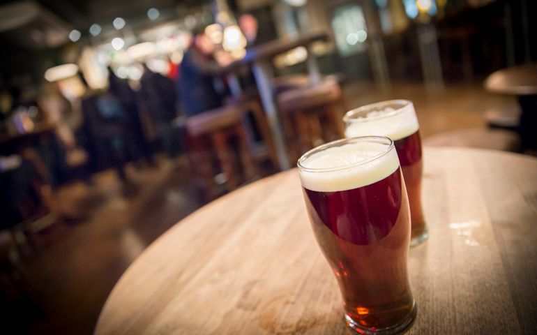 A popular activity for those finishing a hard days work in the City of London