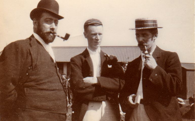 Vintage photograph Victorian Men