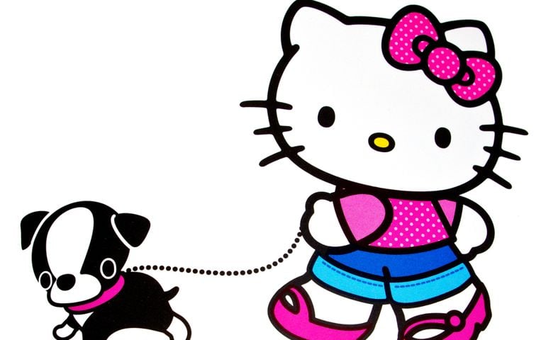 Hello kitty children cartoon character stickers