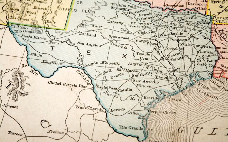 map of Texas