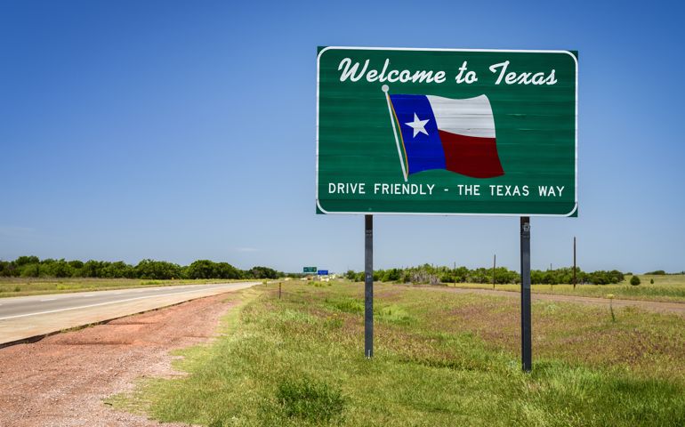 Welcome to Texas State Sign