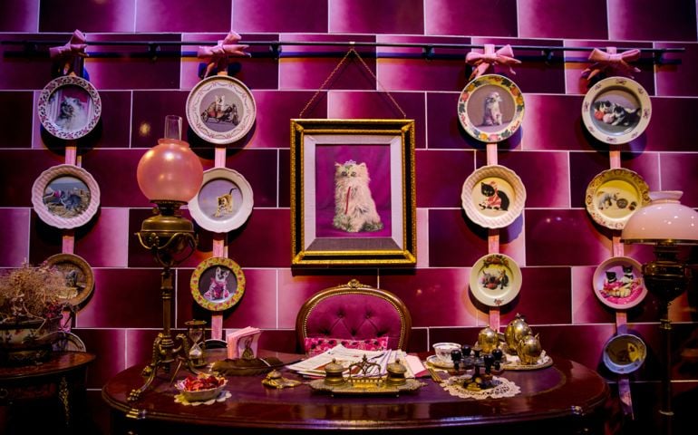 Office of Dolores Umbridge at the Making of Harry Potter Studio