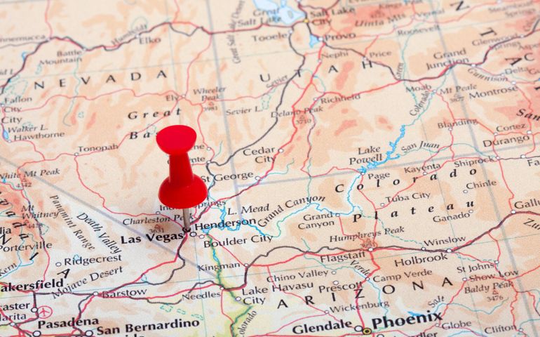 Las Vegas Map Pin