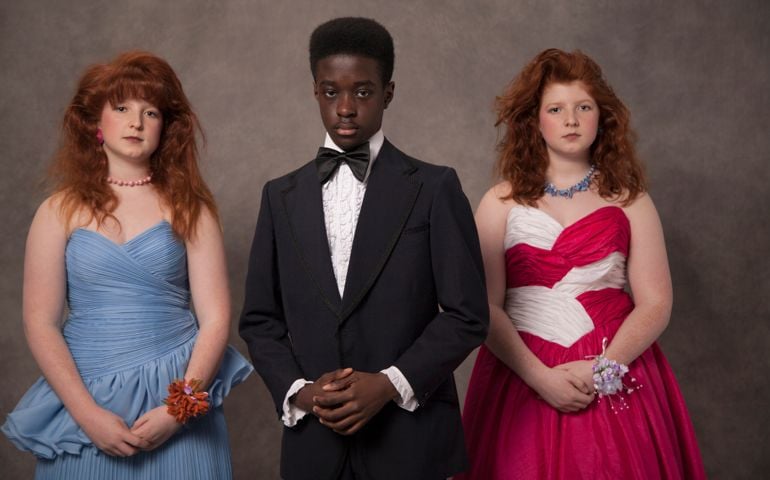 Friends at a Prom