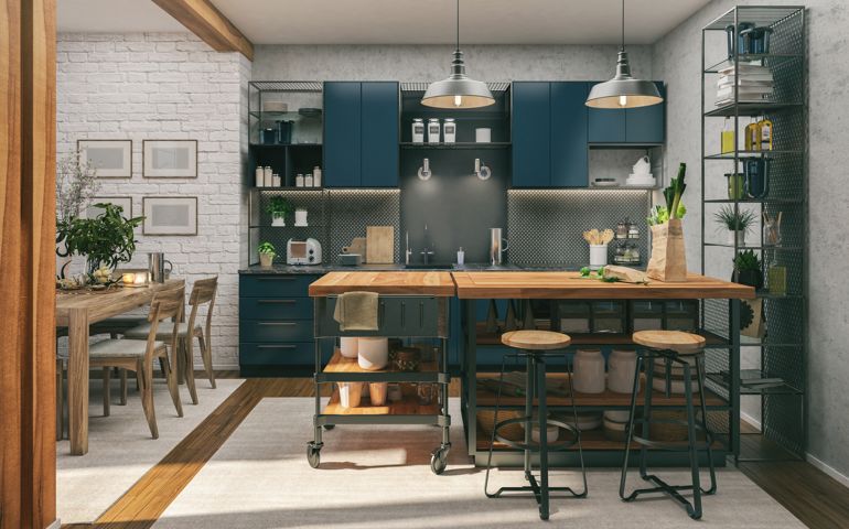 Kitchen and Dining room