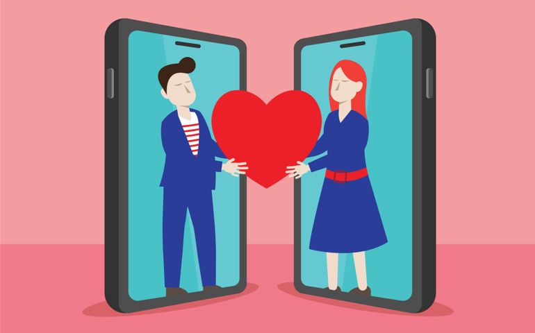 Social Media, Mobile App, Online Messaging, Internet Dating, Couple - Relationship, Dating,