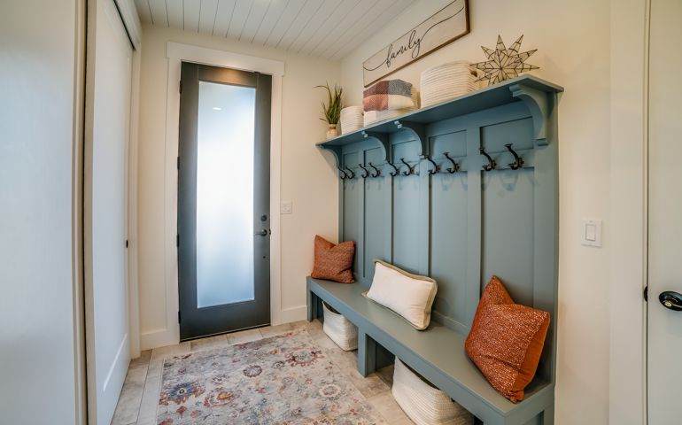 Beautifully staged space in new home