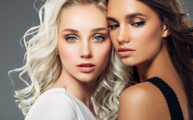 Photo of two beautiful girls