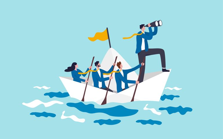 Leadership to lead business in crisis, teamwork or support to achieve target,