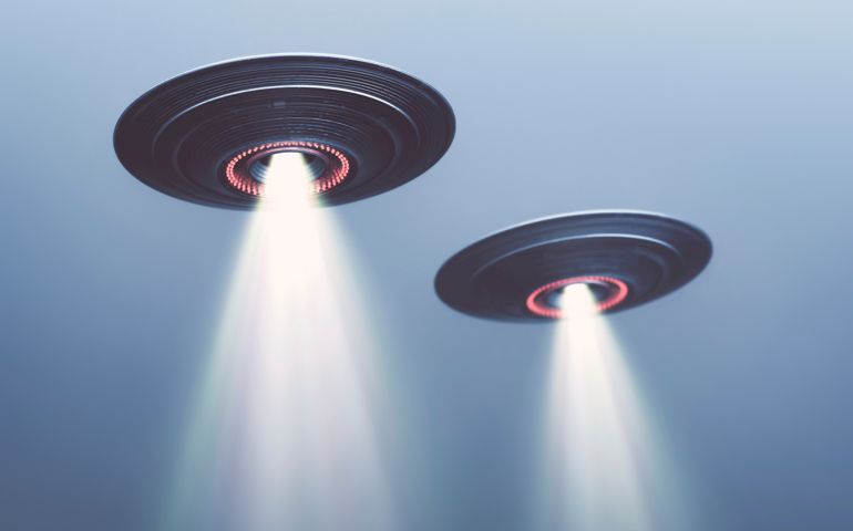 UFOs, illustration
