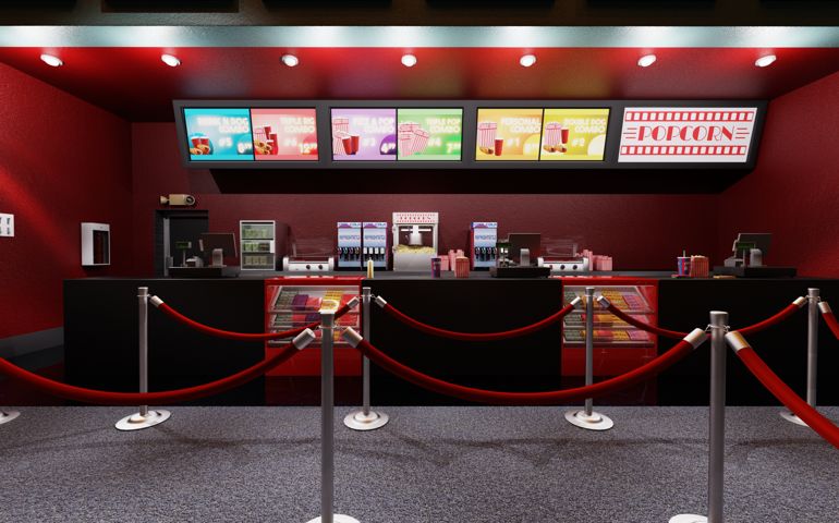 Cinema Snacks Counter
