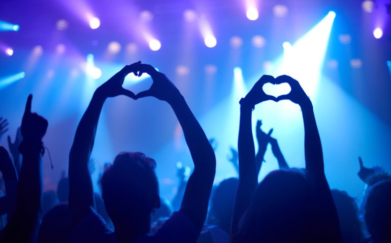 People At Music Concert