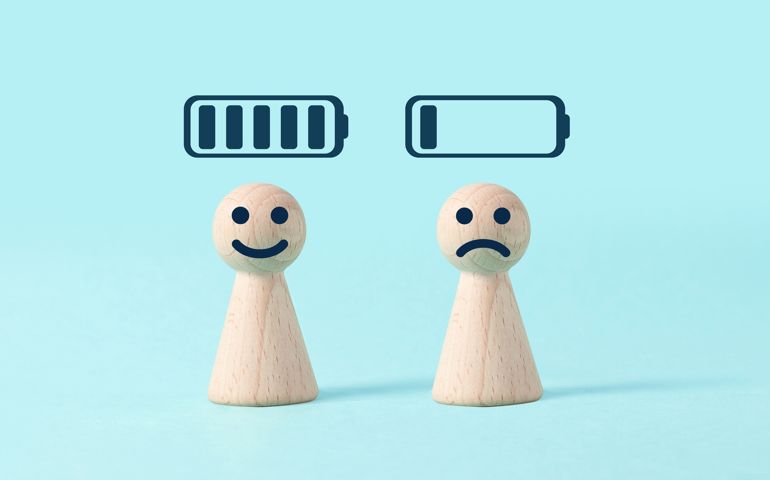 two digures high in battery and other low in battery