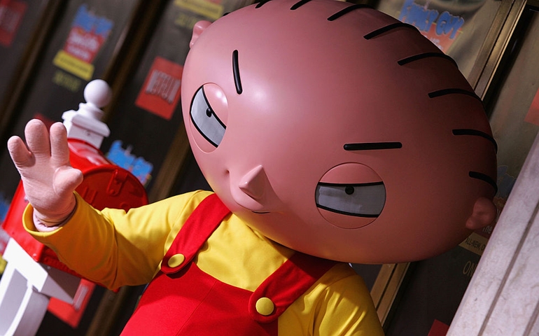 stewie character from Family guy
