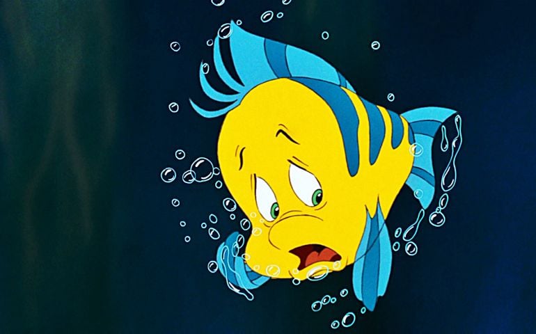 flounder from the little mermaid