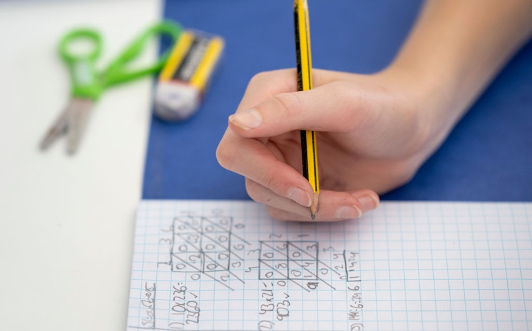 math problem at school