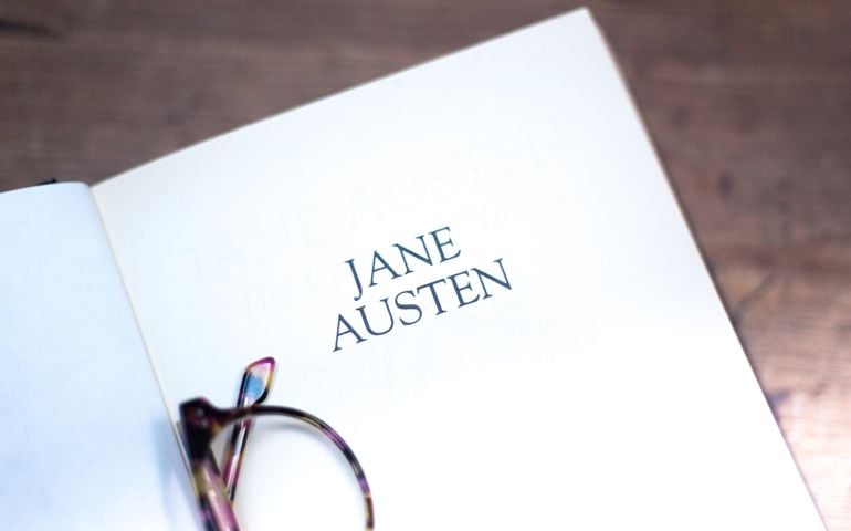 open book jane austin