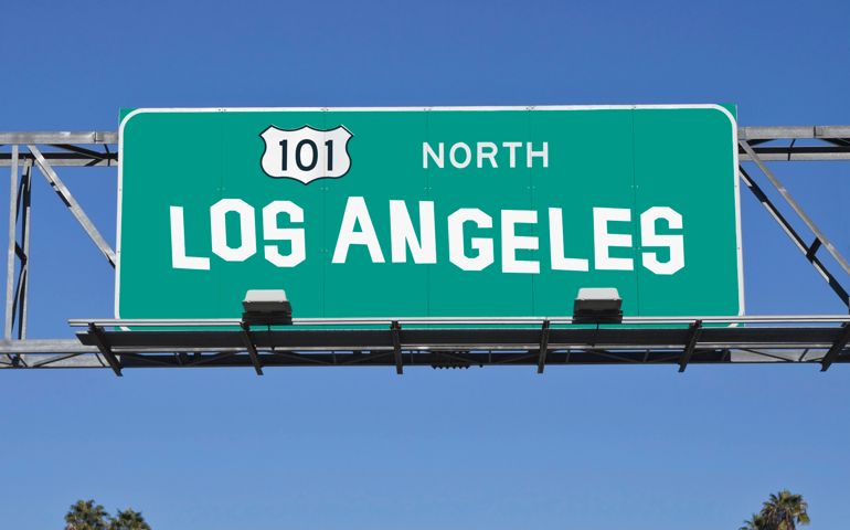 Los Angeles 101 Freeway Sign