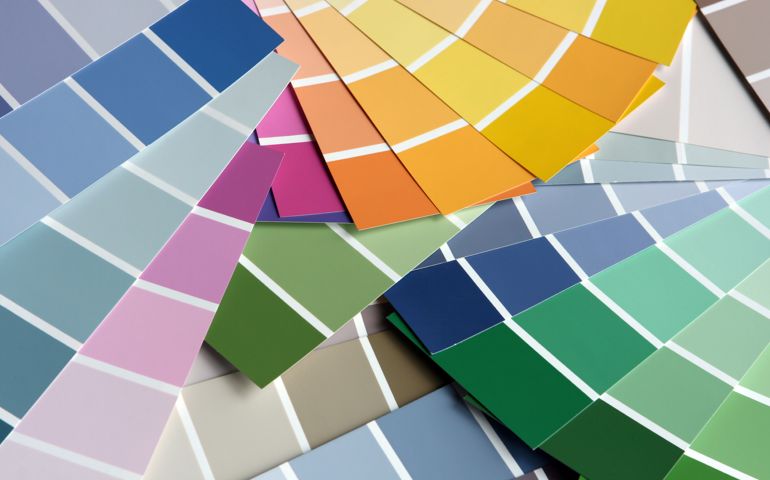 Picking the right paint Paint Sample Color Swatch