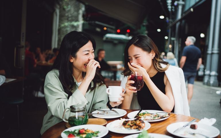 Fun lunch gathering