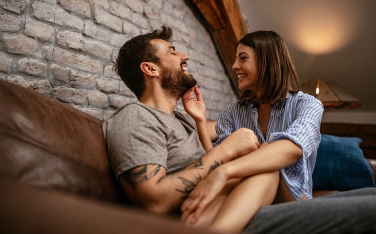 Making him laugh